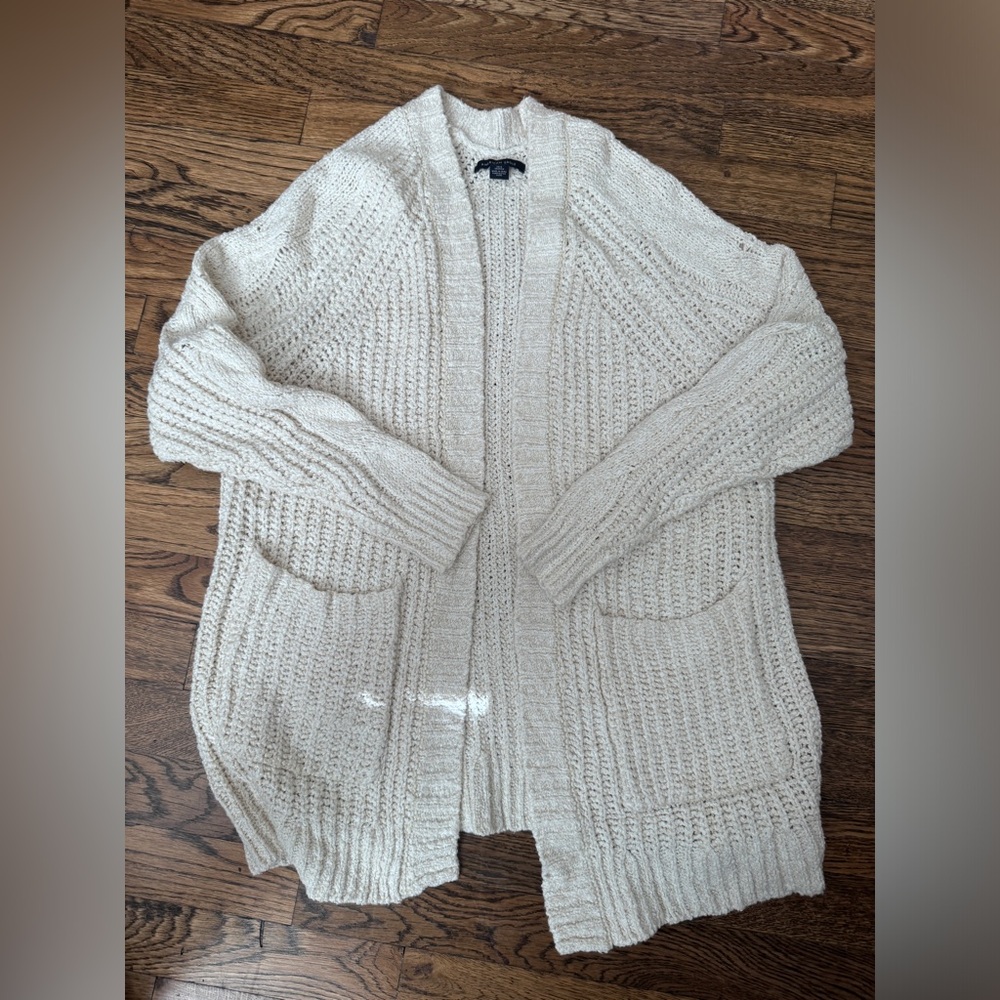 American Eagle cable knit cardigan